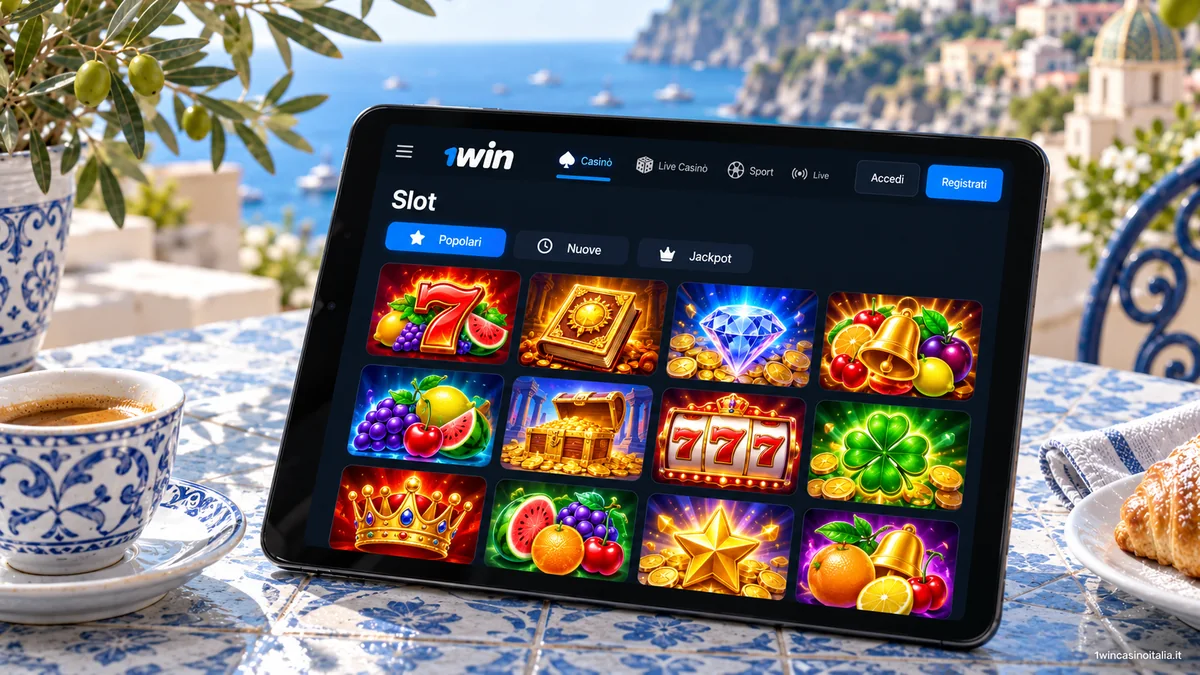 1win casino slot e giochi da esplorare