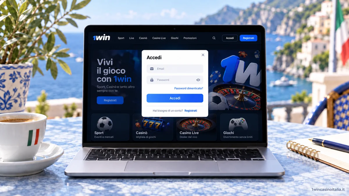 1win casino login accedi al tuo conto