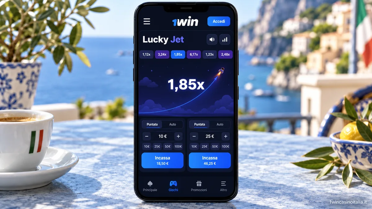 1win casino Lucky Jet gioca online